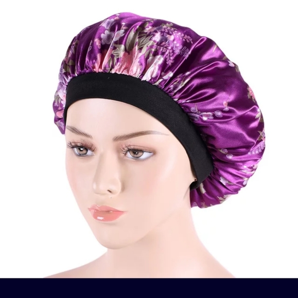 3 pieces Soft Cap,Night Satin hair Bonnet - Picture 5 of 9